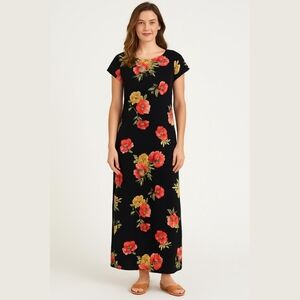 Emma James vintage floral dress / 14